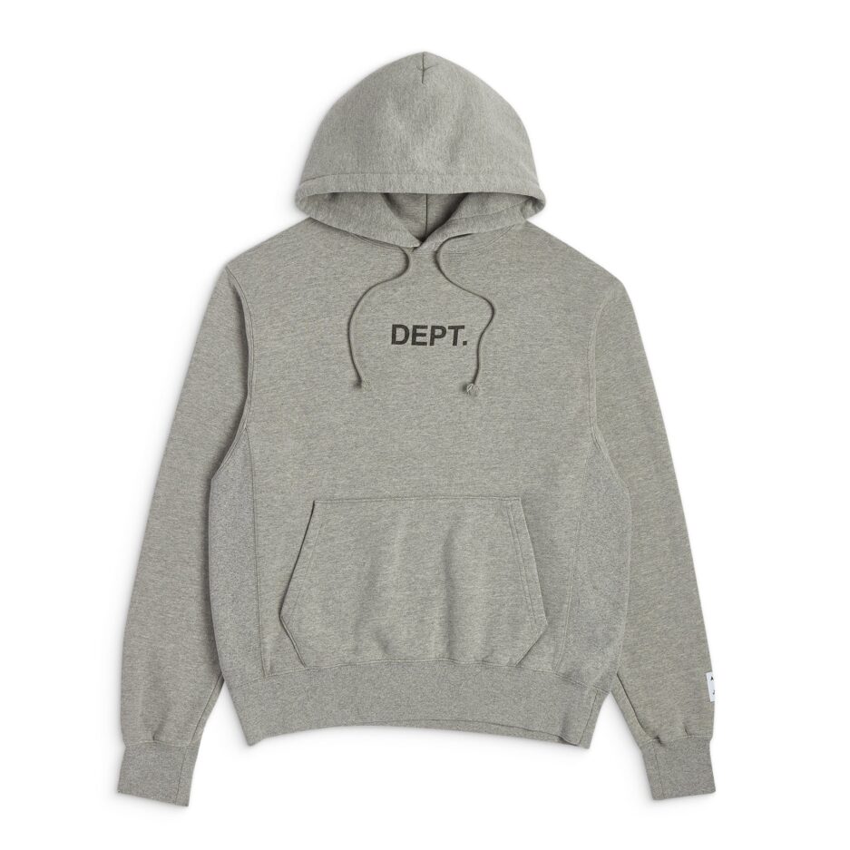 DEPT LOGO GREY HOODIE